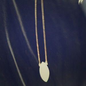 Blue crystal pendant